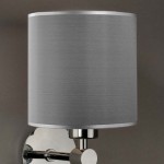 Hotel Light_Lamp Shade_grey_16x16cm_silk