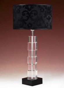Hotel Light_Table Lamp Glass_75040 Solid Cubes