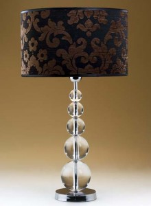 Hotel Light_Table Lamp Glass_75050 Solid Balls one