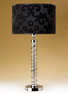 Hotel Light_Table Lamp Glass_75091 Wrapped Tube