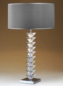 Hotel Light_Table Lamp Glass_75180 Pyramids