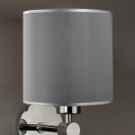 Hotel Light_Lampshade_grey_16x16cm_silk_1