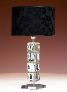 Hotel Light_Table Lamp Glass_75020 Wonky Cubes