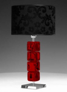 Hotel Light_Table Lamp Glass_75023 Wonky Cubes