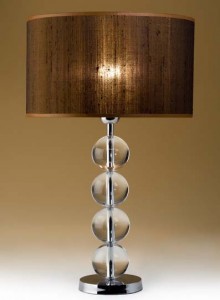 Hotel Light_Table Lamp Glass_75060 Solid Balls two