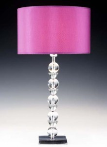Hotel Light_Table Lamp Glass_75120 Pyraballs