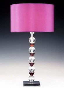 Hotel Light_Table Lamp Glass_75126 Pyraballs