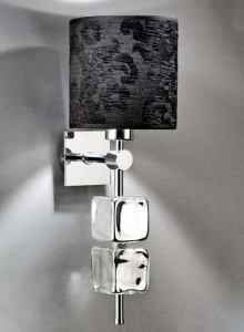 Hotel Light_Wall Lamp Glass_73020 Wonky Cubes