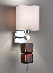 Hotel Light_Wall Lamp Glass_73023 Wonky Cubes