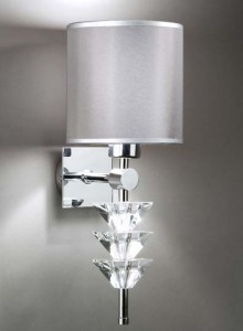 Hotel Light_Wall Lamp Glass_73180 Pyramids