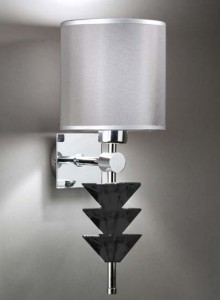 Hotel Light_Wall Lamp Glass_73188 Pyramids